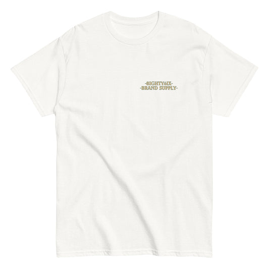 Bar Ink T - Shirt (White) - 86 BRAND SUPPLY CO.