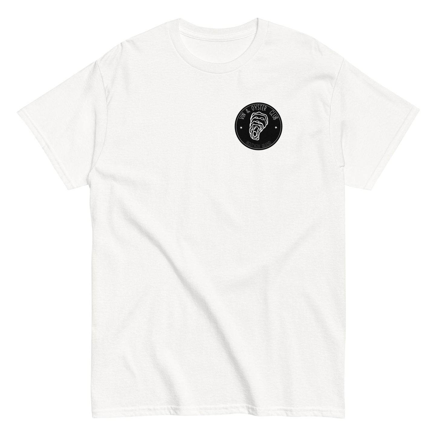 Oyster Shucker T-Shirt (White) - 86 BRAND SUPPLY CO.