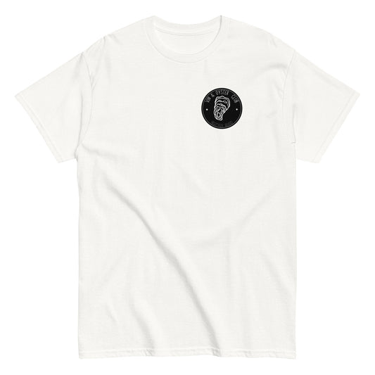 Oyster Shucker T-Shirt (White) - 86 BRAND SUPPLY CO.